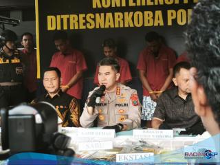 Polda Sumut dan Jajaran Ungkap 571 Kasus Narkoba, Selamatkan 225 Ribu Jiwa dari Bahaya Narkotika